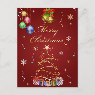 Merry Christmas Postcard