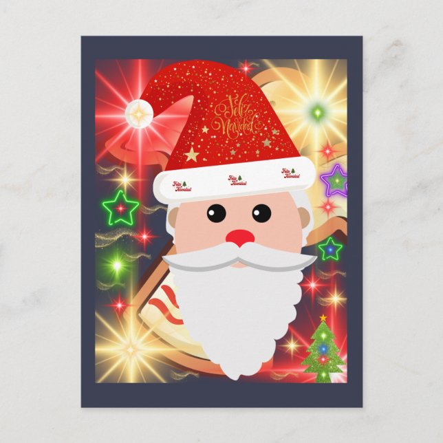Merry Christmas Postcard (Front)