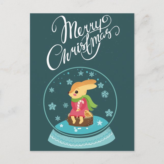 Merry Christmas Postcard (Front)