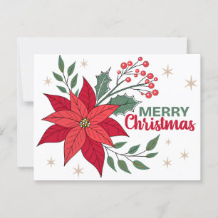 MERRY CHRISTMAS POSTCARD