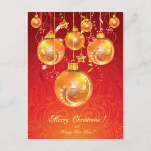 Merry Christmas Postcard