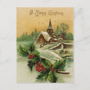 Merry Christmas Postcard