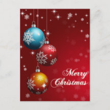 Merry Christmas Postcard