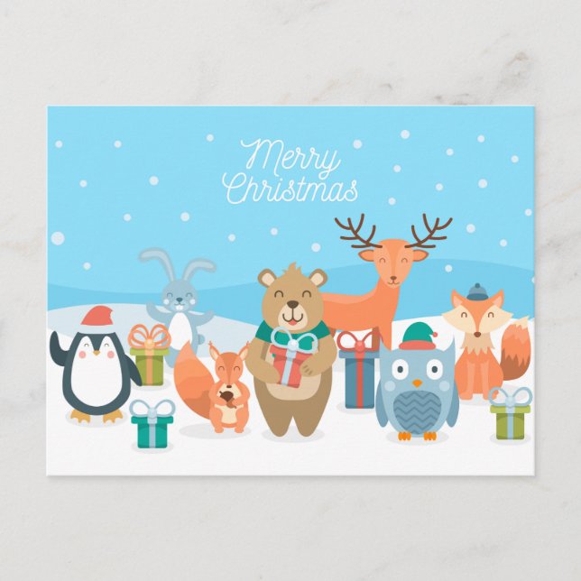 Merry Christmas Postcard (Front)