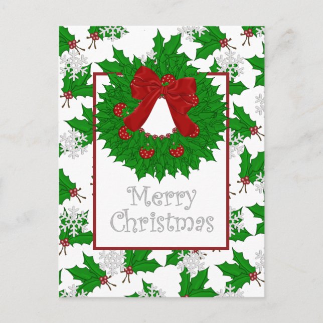 Merry Christmas Postcard (Front)
