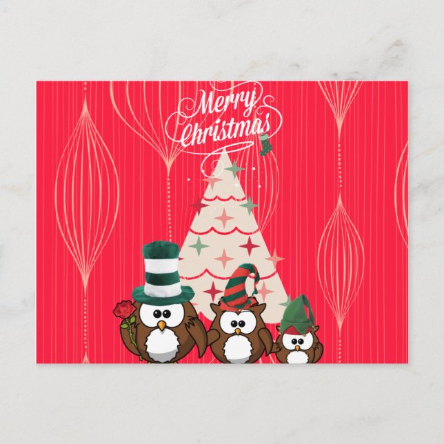 Merry Christmas Postcard (Front)