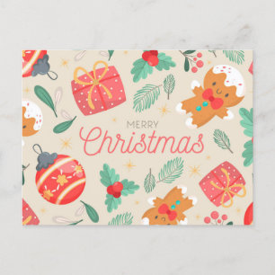 Merry Christmas Postcard