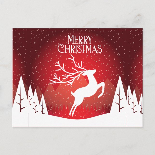 Merry Christmas Postcard (Front)