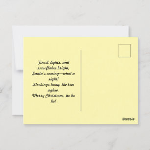 Merry Christmas Postcard