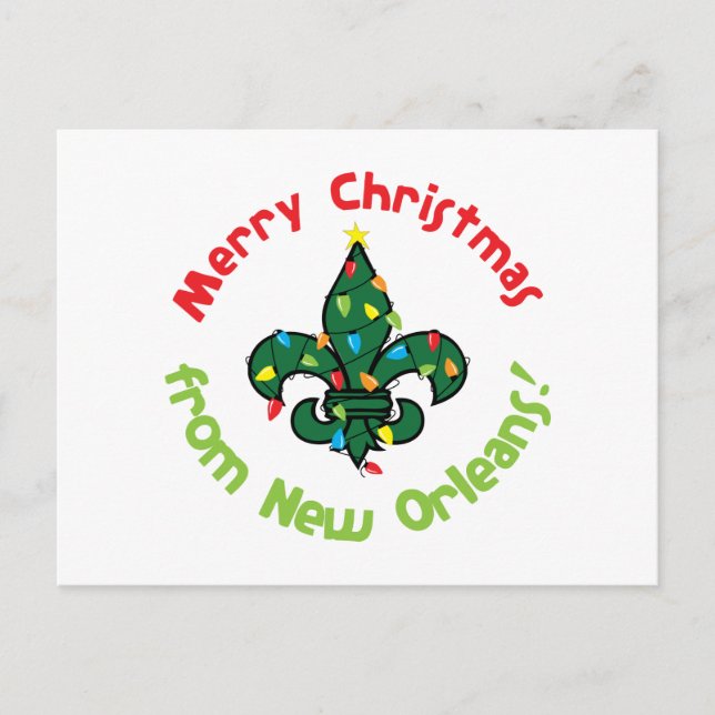 Merry Christmas Postcard (Front)