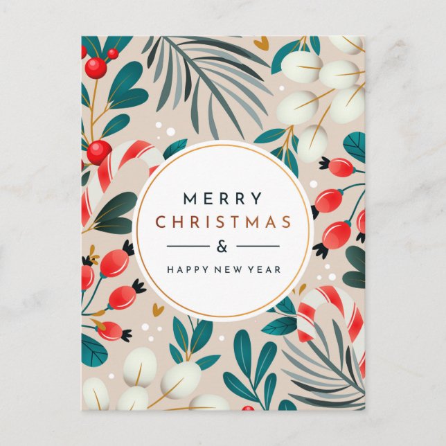 Merry Christmas Postcard (Front)