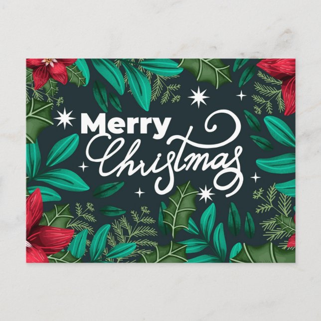 Merry Christmas Postcard (Front)