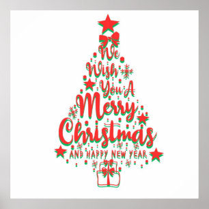merry christmas poster