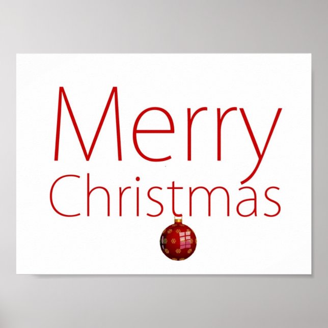 Merry Christmas! Poster (Front)