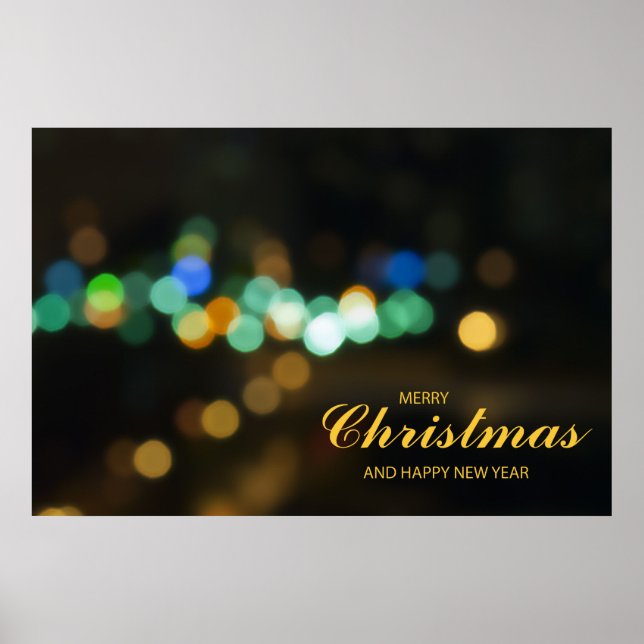 Merry Christmas Poster (Front)