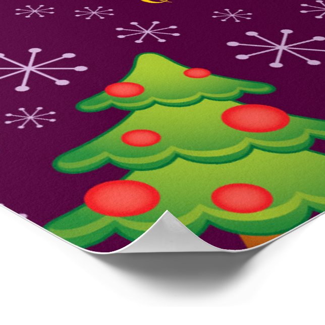 Merry Christmas Poster (Corner)