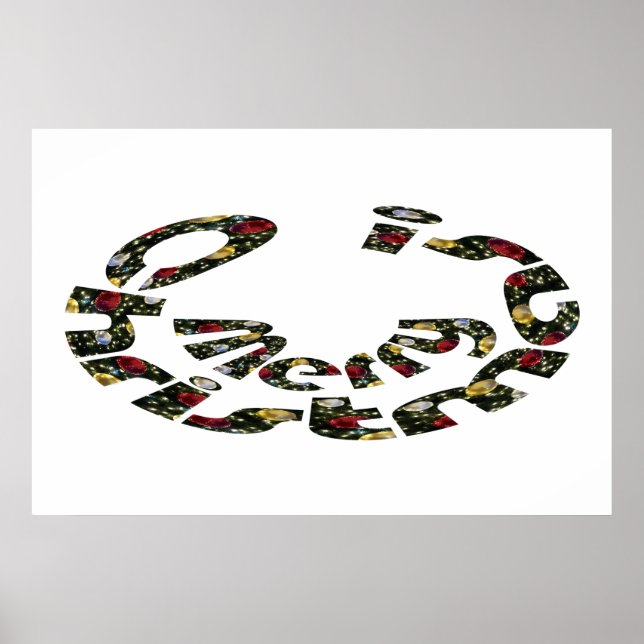 Merry Christmas Poster (Front)