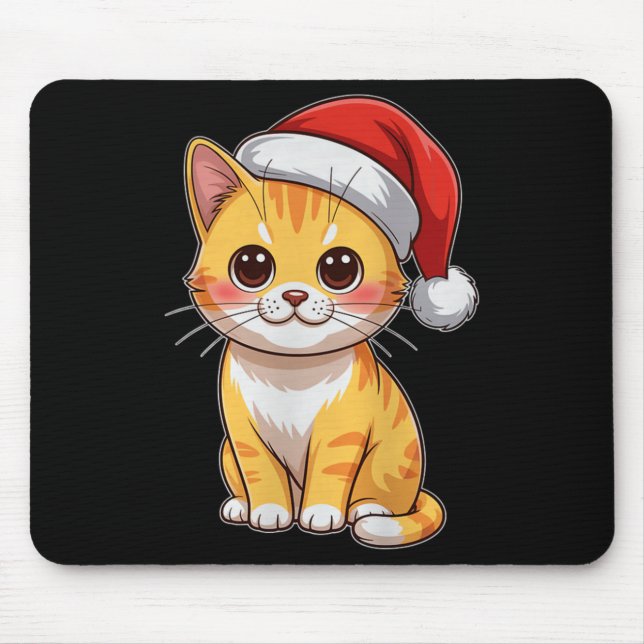 Merry Christmas Premium Tri-blend  Mouse Pad (Front)