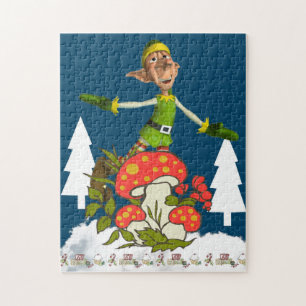 Merry Christmas Puzzle Christmas Elf, ABC'S