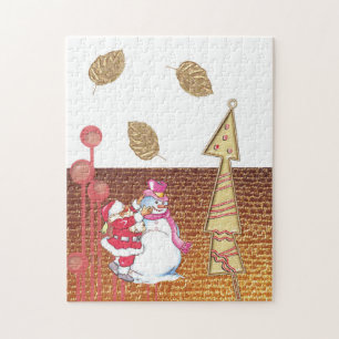 Merry Christmas Puzzle Christmas Santa's Toys