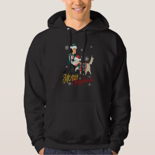 Merry Christmas quote Dog cool Dog Christmas Hoodie