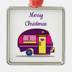 "MERRY CHRISTMAS R.V. STYLE" CHRISTMAS ORNAMENT