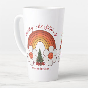 Merry Christmas Rainbow Personalised Mug