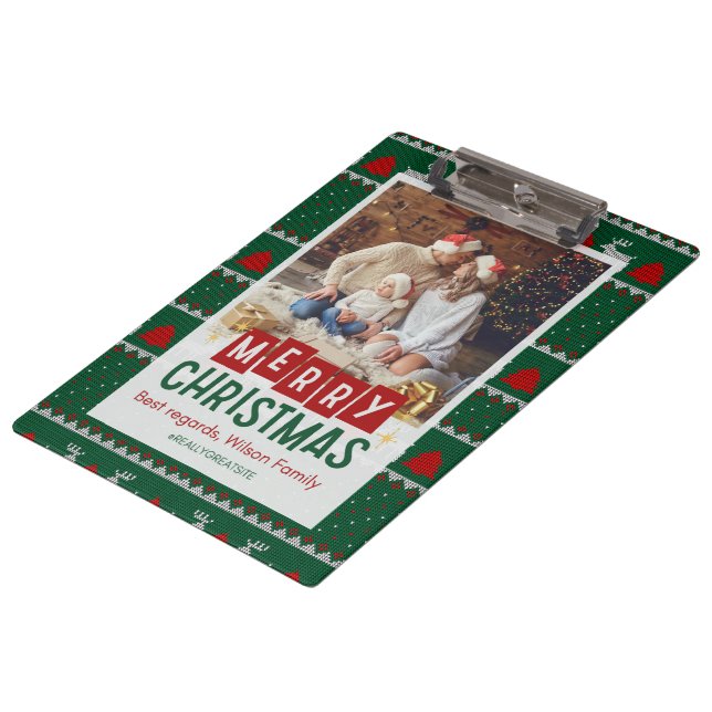 Merry Christmas Really Great site Clipboard (Angled)