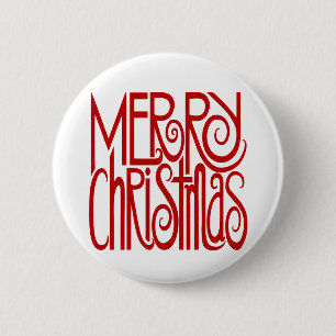 Merry Christmas Red Button