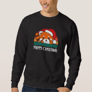 Merry Christmas  Red Panda Christmas Sweatshirt