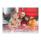 Merry Christmas Red Script Photo Overlay