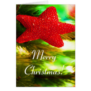 Merry Christmas Red Star I