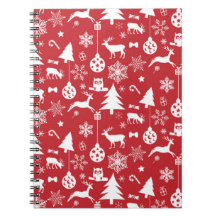 Merry Christmas: Red Vintage Collection Notebook