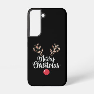 Merry Christmas Reindeer Christmas Family Gift Samsung Galaxy Case
