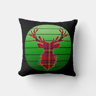 MERRY CHRISTMAS REINDEER CUSHION