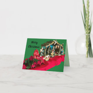 Merry Christmas. Rejoice Child is born. Isaiah 9 Holiday Card