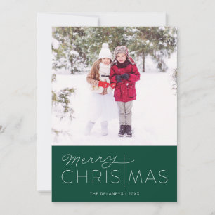 Merry Christmas Religious Holiday Photo Cards