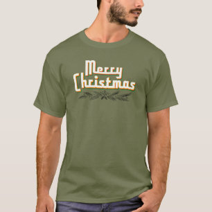 Merry Christmas Retro 80’s T-Shirt