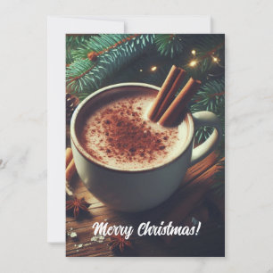 Merry Christmas Retro   Holiday Card