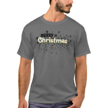 Merry Christmas Retro Snowflakes 80’s