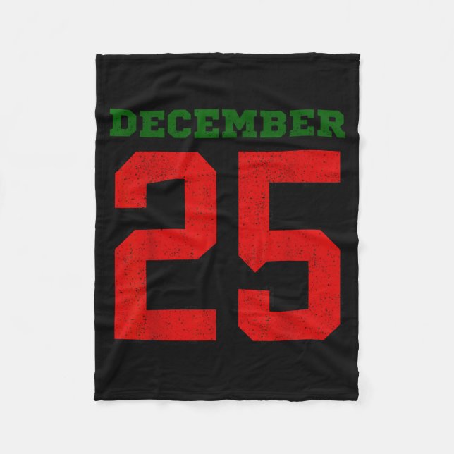 Merry Christmas Retro Xmas December Holiday Men Wo Fleece Blanket (Front)