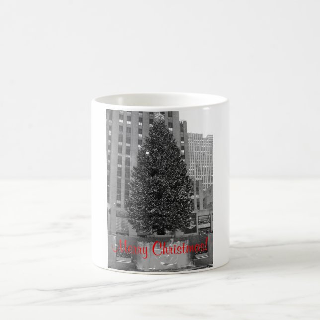 Merry Christmas! Rockefeller Center Coffee Mug (Center)