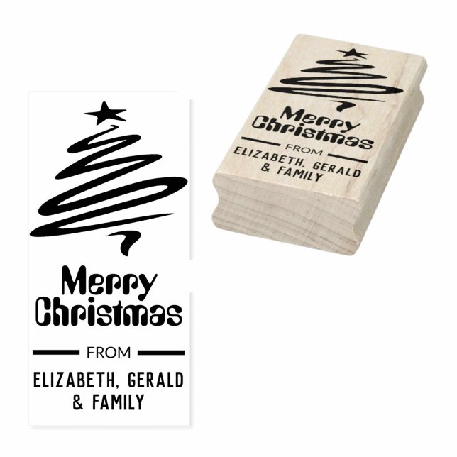 Merry Christmas Rubber Stamp (Creator Uploaded)