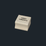 Merry Christmas Rubber Stamp<br><div class="desc">Merry Christmas ,  candy, santa, 2020, christmas, 2020 christmas, winter, winter vibe, funny, joke, happy 2020</div>