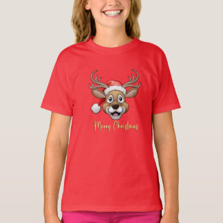 Merry Christmas Rudolf T-shirt