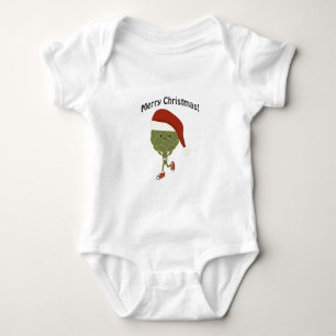 Merry Christmas! Running Artichoke Baby Bodysuit