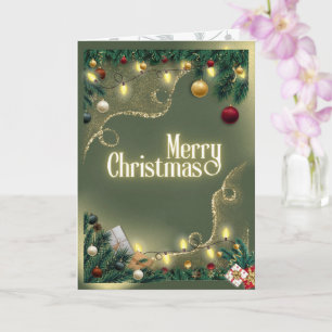 Merry Christmas Sage Card