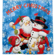 Merry Christmas Santa And Friends