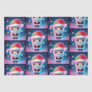 Merry Christmas Santa Candy Tissue Paper