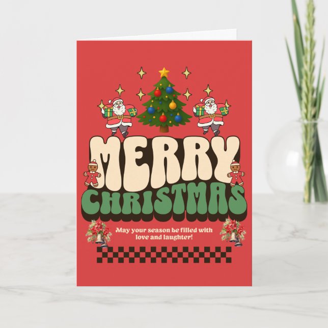 Merry Christmas Santa Card (Front)